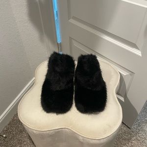 Ugg black amary slipper boot